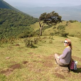 Hana miluje přírodu, jak tu u nás, tak v Keni