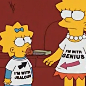 Liza a Maggie Simpsonovi