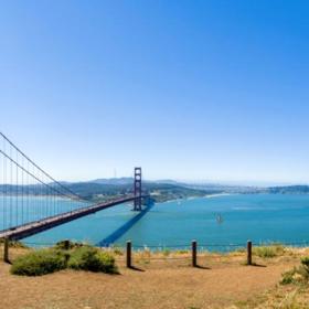 Marin County (Marin Headlands, Mount Tam a okolí, Spojené státy americké).