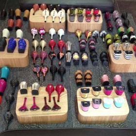 4. Lodičky s odnímatelnými podpatky. Co víc – boty a podpatky lze libovolně kombinovat.