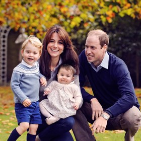 S rodiči a sestrou Charlotte.