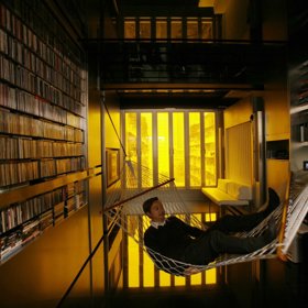 Dům v Hong Kongu (Čína).