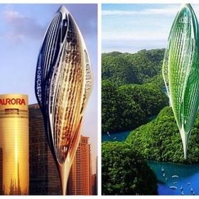 Létající zahrady.