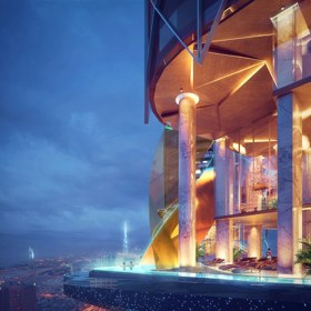 V Dubaji roste první hotel s vnitřním tropickým deštným lesem