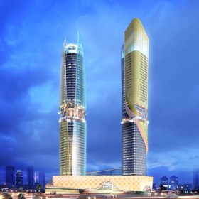 V Dubaji roste první hotel s vnitřním tropickým deštným lesem