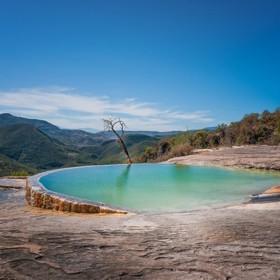 Hierve el Agua (Mexiko).