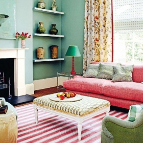 Barvy hrají obrovskou roli při formování atmosféry interiéru.