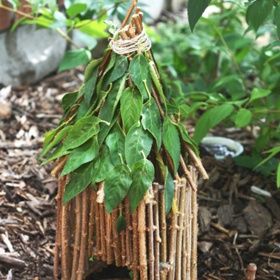 ... postavte domeček pro víly...