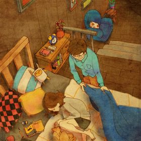 ... máte nutkání se o partnera starat, i když nic netuší.