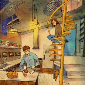 ... se nestydíte za své projevy nemotornosti, i když se partner kouká.