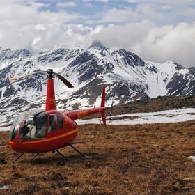 Geologové na Aljašce.