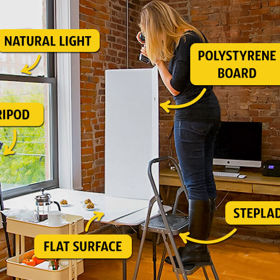 A takhle složité bylo ho nafotit...