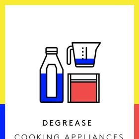Odstraňte mastnotu z varných mřížek. Nejprve je vydrhněte drátěnkou a mýdlem a pak je na noc dejte do vzduchotěsného sáčku s 1/4 šálku čpavku.