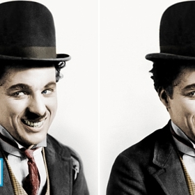 Charlie Chaplin.