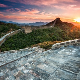 Velká čínská zeď (Čína).