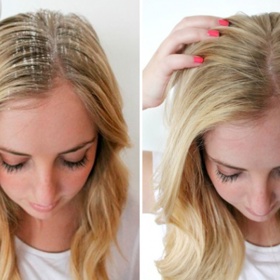 ...lze ho používat jako suchý šampón...