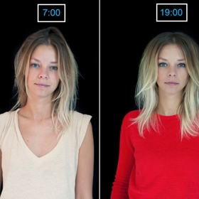 Belgická fotografka zachycuje naši proměnu během dne. Jsme jako chameleoni