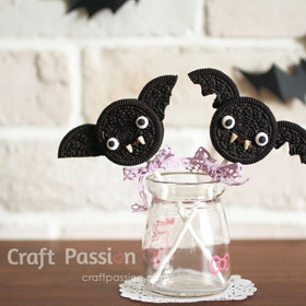 3. Netopýři ze sušenek Oreo.