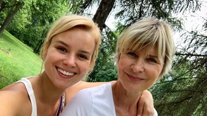 FOTO: Patricie Solaříková ukázala maminku.