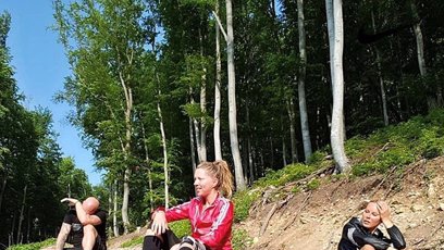 FOTO: Krainová si dala pořádně do těla.