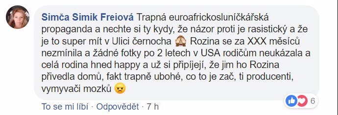 FOTO: Diváci se projevili jako rasisti. – stránka 1031