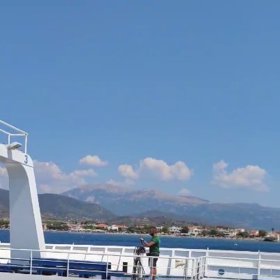 Video natočil jeden z pasažérů lodi.