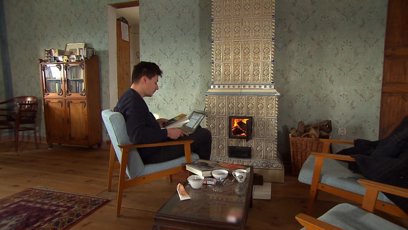 FOTO: Matěj Stropnický na svém zámku v Osečanech.