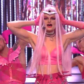 Iva Pazderková šokovala tanečním číslem jako Lady Gaga.