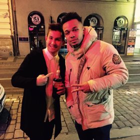 David Rajt a jeho kámoš Ben.