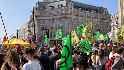 FOTO: Rebelie proti vyhynutí