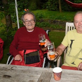 Petr Janda se svým bratrem Jiřím, který v roce 2020 odešel na druhý břeh.