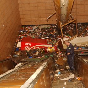 Tak vypadalo po záplavách metro.