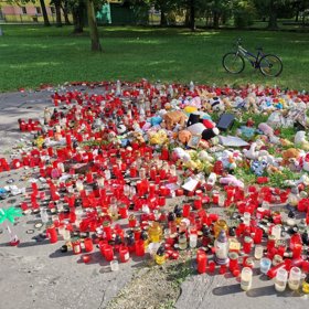 Požár v Bohumíně.