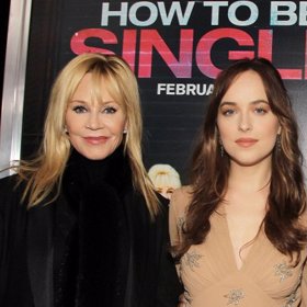 Melanie s bývalým manželem a jejich dcerou Dakotou.