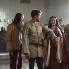 Eva Josefíková jako princezna.