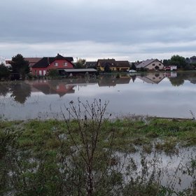 Voda ohrožovala 70 domků u Přerova.