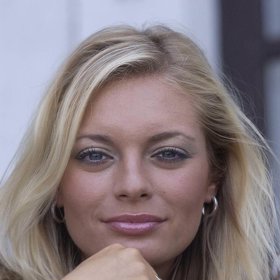 Lucie Borhyová jako mladá.