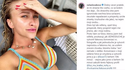 FOTO: Nela Slováková