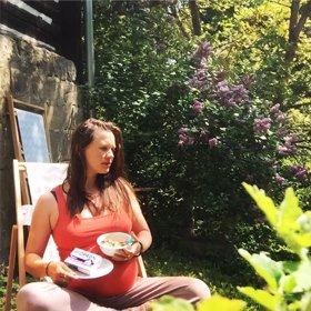 Kristýna Leichtová se připravuje na druhé mrně.