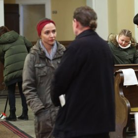 Týna Popelková se Štěpánem Vackem.