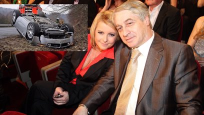 FOTO: Iveta Bartošová s Josefem Rychtářem měli autonehodu.