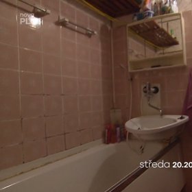 Alena zůstala při pohledu na koupelnu Lucie v šoku.