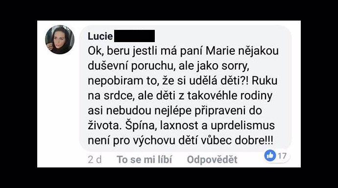 FOTO: Podle některých komentujících si Marie neměla ani dělat děti. – stránka 1344