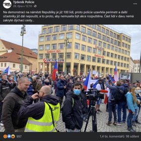 Policii považuje za gestapo sloužící špatnému režimu.