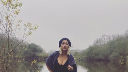 FOTO: Agáta Hanychová také propadla trendu otužování.