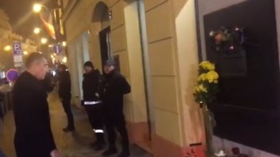 FOTO: Andrej Babiš na Národní třídě.