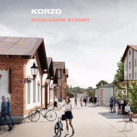 Centrální korzo má být plné mobilních stánků a má fungovat spíše jako promenáda.