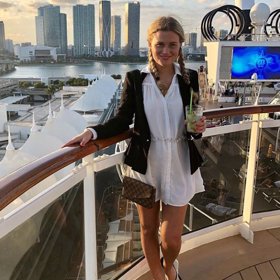 Lucie na cestě po Americe.