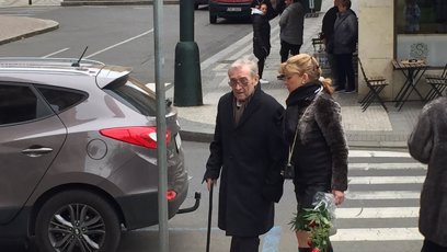 FOTO: "Ať má v nebi dobré role a jsou tam na něj hodní," vzkázal Rudolf Jelínek.