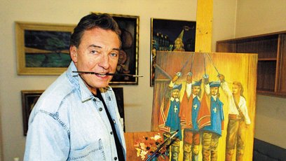 FOTO: Karel Gott je milovník umění.